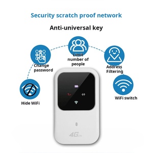 X711-2โมเด็มไร้สายแบบพกพา4G LTE เราเตอร์ WiFi ฮอตสปอตโมเด็มเราเตอร์ WiFi มือถือซิมการ์ดอุปกรณ์ไร้สาย4G กระเป๋า WIFI