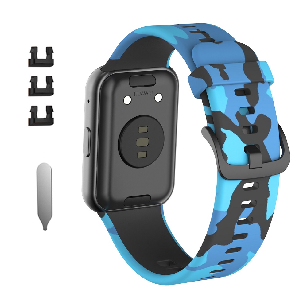 Camouflage blue