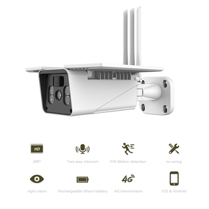 Smart solar telecamera di sicurezza esterna <span class=keywords><strong>wifi</strong></span> di visione notturna di sorveglianza di rete wireless cctv macchina fotografica