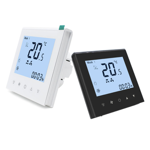 Hotowell WF11 modulante 0-10V valvola Smart Life Wifi controllo vocale termostato con 3 ventola di velocità - Product Image 2