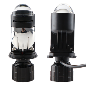 Popnow Mini projektör Lens harici sürücü Led far 80W 8000LM CSP çip H4 çift ışın için araç aydınlatma sistemi, - Product Image 2