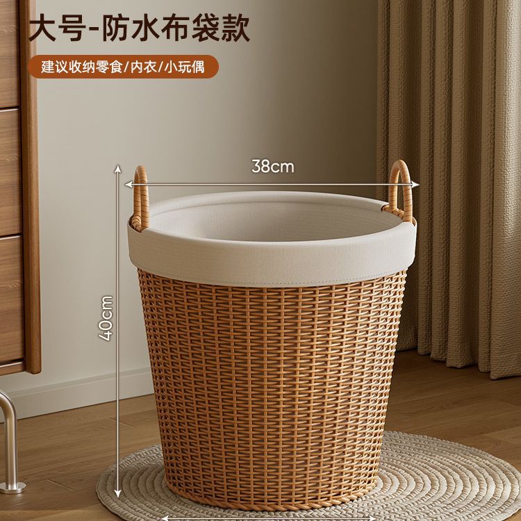 Large size, 38cm high, upgraded waterproof cotton and linen bag.