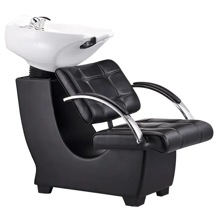 Washing Unit Portable Hair Washing Bed Salon Chair Set Shampoo Bowl Chairs Furniture