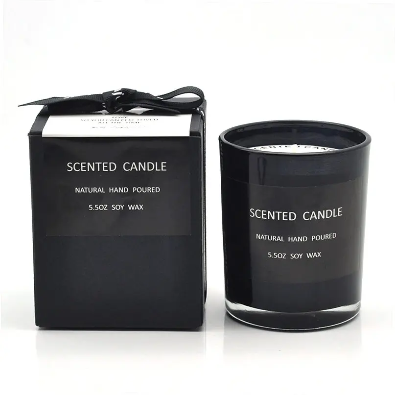 ENO factory Free Sample wedding birthday glass jar custom aromatherapy luxury fragrance scented candles