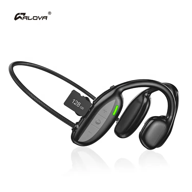 OEM Dual Modalità di Gioco di Musica Portatile Mini Auricolare Senza Fili Handsfree Impermeabile di Sport Bluetooth MP3 Lettore Audio con la Cuffia