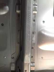 Macchina professionale per marcatura VIN vode per numero di telaio del veicolo numero di telaio per grande camion toyoa 130mm x 30mm - Product Image 3
