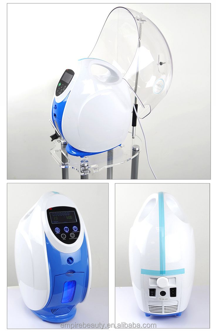Korea Oxgyen Dome Face Care Machine Skin Care Equipment With Pdt Led Light Therapy Skin Rejuvenation Wrinkle Removal