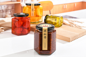 250ml 500ml Glass <strong>Jar</strong> Round Shape With Metal Cap Rust Proof Air Tight Multi-use Glass <strong>Jar</strong> for Wedding and Home Decorations - Product Image 4