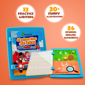 10 Button Reusable <strong>Spanish</strong> Learning Toys and Educational Books Children Dictionary in <strong>Spanish</strong> Book - Product Image 3