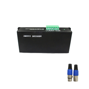 Высокое качество 4A * 4 канала PWM контрольный сигнал DMX512 Декодер контроллер для светодиодной RGBW лампы - Product Image 4