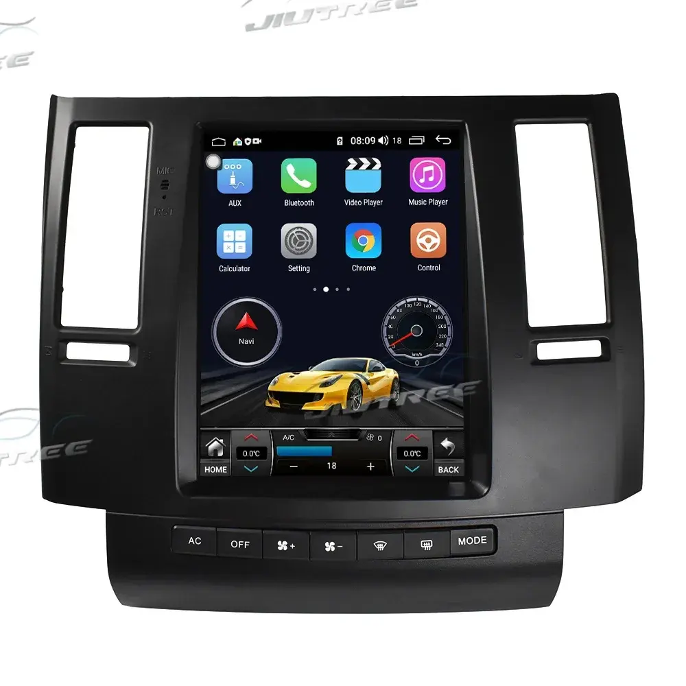 Android 11รถวิทยุสําหรับInfiniti FX FX35 FX45 2003-2012 128GB 10.4นิ้วเครื่องเล่นDVDอัตโนมัตินําทางGPS Carplayเครื่องเล่นดีวีดีรถยนต์