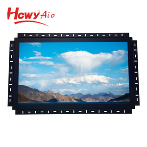 <strong>Open</strong> <strong>Frame</strong> VESA Holes 24 Inch Metal <strong>Monitor</strong> Wall Mounted <strong>LCD</strong> Display VGA <strong>DVI</strong> USB Port <strong>Monitor</strong> - Product Image 2
