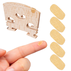 NAOMI <strong>String</strong> Protectors Bridge Parchment for E <strong>String</strong> Violin Viola Parts Gluing Under Musical Instruments Accessories - Product Image 1