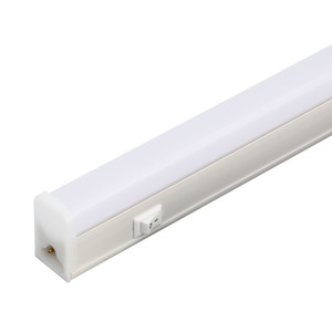 T5 9w ליניארי אור מתח צר 170v 265v PC pvc מלא פלסטיק משולב צינורות מרובע מנורה t5 הוביל צינור אור, LTL-T5INT