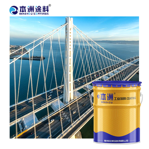 Benzhou Manufacturers Custom Surface Coating Paint Epoxy Zinc Rich Primer for Bridge Main Steel Structure