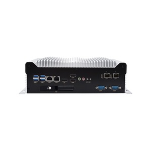 Ordenador para vehículo Core i5 i7 de grado industrial Dual Lan integrado con ranura PCI de hasta 64GB PC industrial sin ventilador - Product Image 1