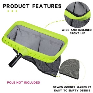 游泳池撇叶网，加固框架深耙网 - Product Image 2