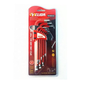 RTS <span class=keywords><strong>9pc</strong></span>セットカラフルなショートアームボールエンド六角キーメトリックシステムTorxキーレンチプラスチックコーティング付きアレンキー