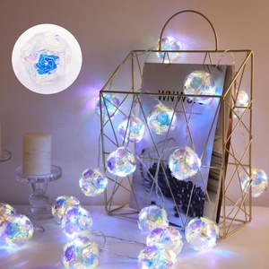 2025 tasarım lazer aydınlık ayna tarzı Led işıkları ev dekorasyon parti doğum günü dekor dize işık noel Led peri işıklar - Product Image 1