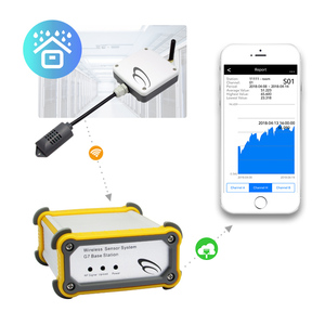 Termostato de control de temperatura y humedad para camión, sensor de control iot inalámbrico, grabadora de temperatura para camión refrigerado - Product Image 1