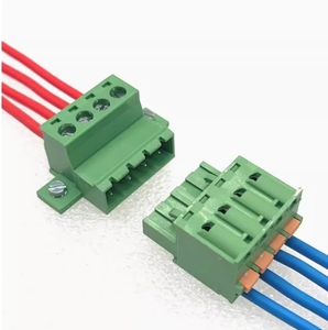 Solderless Butt 2EDGRKC-5.08 with KD Plug Plug <strong>Type</strong> <strong>Terminal</strong> <strong>Block</strong> Locking Plate <strong>Fixed</strong> air to Plug - Product Image 1