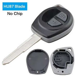 2 Tasten Remote Autos chl üssel anhänger Shell HU87 Blade ID46 Chip Fit für SUZUKI Swift Ignis SX4 Alto Key Case Cover - Product Image 2