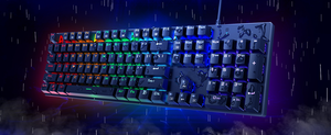 Wireless Full-Size RGB Backlit <strong>Keyboard</strong> &amp; <strong>Mouse</strong> <strong>Combo</strong> USB Connect Rechargeable Ergonomic Tilt Office Style with Sleep Mode - Product Image 2