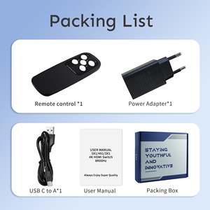 SYONG 5x1 8K @ 60Hz HDMI 2,1 Switch 4K @ 120Hz Ultra HD Switch 5 Fuentes a 1 Pantalla 5 en 1 salida HDMI Switch Control remoto - Product Image 6