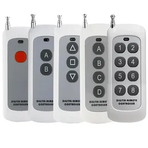 433MHz/315MHz Fernbedienung 1-8-Tasten-Schalter Sender für Smart Home Garagentor schloss RF-Fernbedienung - Product Image 1
