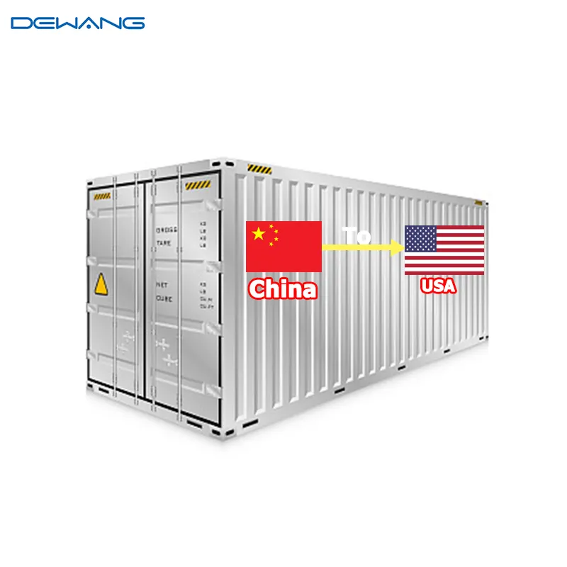 20GP/40GP/40HQ/45HQ Container Shipping Agent Flexible Movable Aluminum Dry Container On Sale DDP Door To Door Shipping To USA