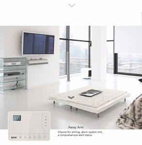 兼容独特的中央监控软件大项目TSmart GSM/4g家庭安全报警系统，带警报器 - Product Image 3