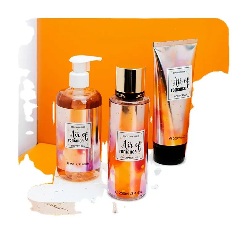 Coffret cadeau original de parfum et de soin du corps pour femme à BAS PRIX avec temps de maintien durable pour le corps et le bain