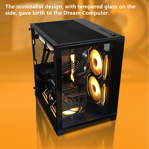 Intel taifast เกมพีซีดีไซน์ใหม่การกำหนดค่าสูง I7 I9โปรเซสเซอร์แบรนด์สำหรับใช้ส่วนตัวประกอบคอมพิวเตอร์ตั้งโต๊ะ SSD 3ปีแบบทำมือ - Product Image 3