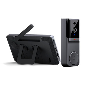 2025 nuevo diseño timbre inteligente dúplex intercomunicador bidireccional timbre de vídeo de seguridad para el hogar con cámara - Product Image 3