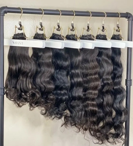 Bundel rambut manusia mentah gelombang dalam bergelombang Kamboja bundel rambut pakan ganda dari Thanh an Hair Vendor - Product Image 4