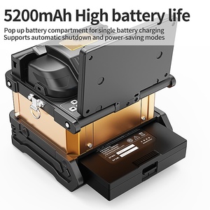 New M6 <strong>fusion</strong> <strong>Splicer</strong> 6 Motor Fiber Optic Splicing Machine VFL+OPM FTTH Optical Welder <strong>Fusion</strong> <strong>Splicer</strong> - Product Image 2