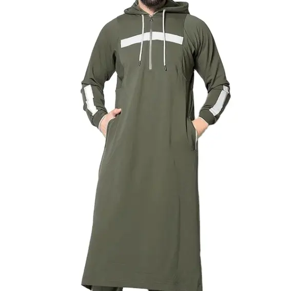 Limanying usine approvisionnement Offres Spéciales à capuche style long thobes hommes dubai islamique thobe hommes