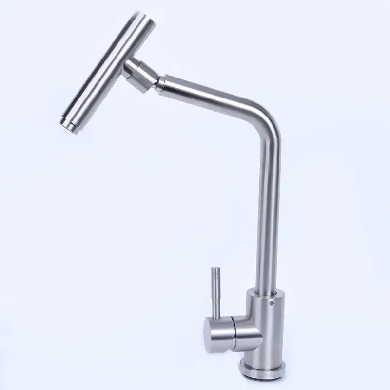 Guangdong mixer and faucet water saver sensor tap flexible accessories swan freestanding Swivel stainless steel kitchen faucet