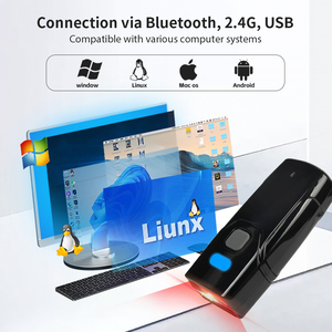 JR-101D Wireless Barcode Scanner Mini Pocket 2D Scanner <strong>QR</strong> Image Scanner Works With IOS, Windows, Android - Product Image 6