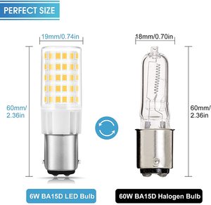 LOHAS 2024 fabrika fiyat LED süngü mısır hafif LED ampuller 6W Mini mısır ampul için DİKİŞ MAKİNESİ masa lambası - Product Image 3