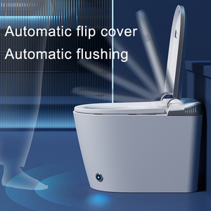スマート高級バスルームトイレ家庭用壁掛けフローティングWCロンギートボウル付きリモコン高度機能 - Product Image 2