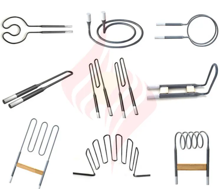 Precio de fábrica al por mayor u tipo Mosi2 calentador Industrial eléctrico silicio molibdeno varilla elemento calefactor