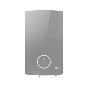 Işık lüks dokunmatik kontrol Tankless anında gaz yakıtlı su ısıtıcısı 13L-24L kuru ateş önleme kapasitesi için doğal gaz duşlar için - Product Image 5