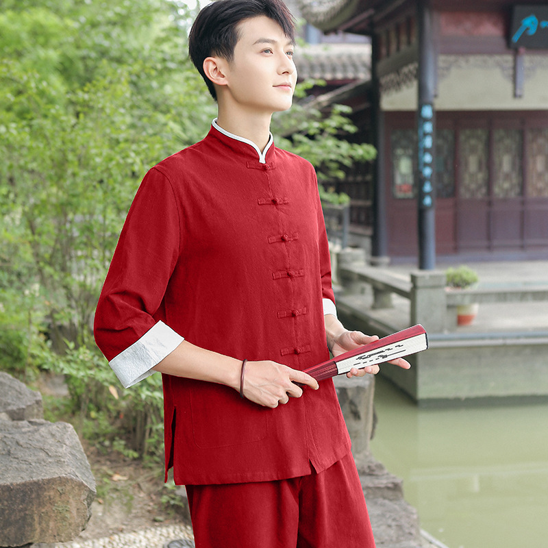 เสื้อชิ้นเดียวสีไวน์