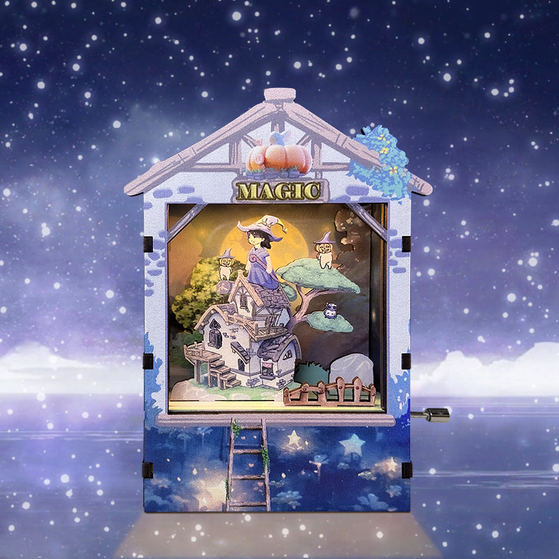 Magic Witch Music Box