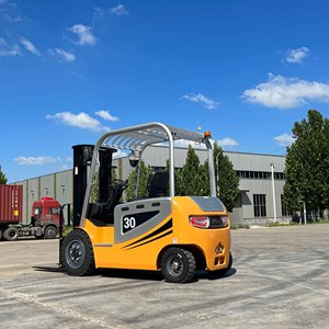 Nueva carretilla elevadora Elektrikli pequeña de 1,5 toneladas-3 toneladas con cambio lateral de mástil de contenedor para carga y descarga de contenedores