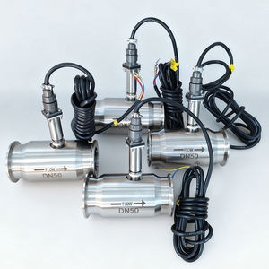 Customizable OEM 2 Inch 1 Inch Variable Area Water/Oil/Liquid Flowmeter Pulse Signal Clamp-On Connection SS304 Material High - Product Image 3