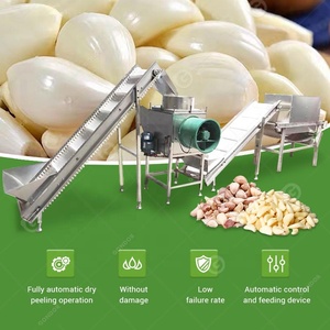 Tipo di catena pneumatica piccola produzione di macchina di buccia di processo a secco di aglio - Product Image 2