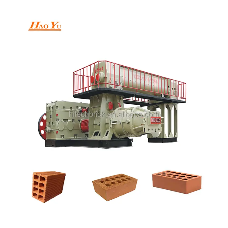 Machines de fabrication de briques creuses solides ligne de production automatique avec équipement de déchargement et d'emballage dans le four à tunnel d'incendie