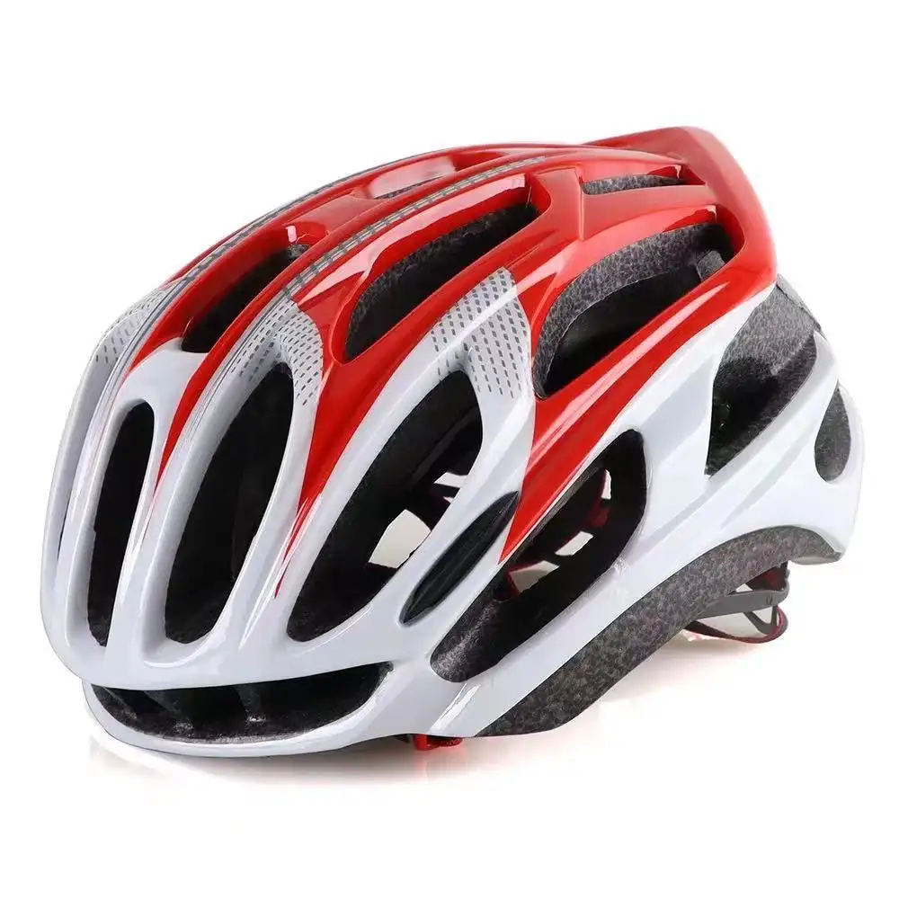 Casco da bicicletta leggero MTB Mountain Road Bike casco da ciclismo modellato integralmente per uomo e donna accessori per sport all'aria aperta